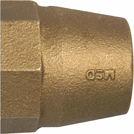 A.Y. McDonald 4194-012 4700-3H 1 Pep Handyloc Nut & Gskt Assy-Ft