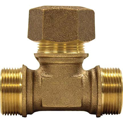 A.Y. McDonald 5142-216 74763T 1X1 1/2 Tee Mnpt X Mnpt X Cts -Nl