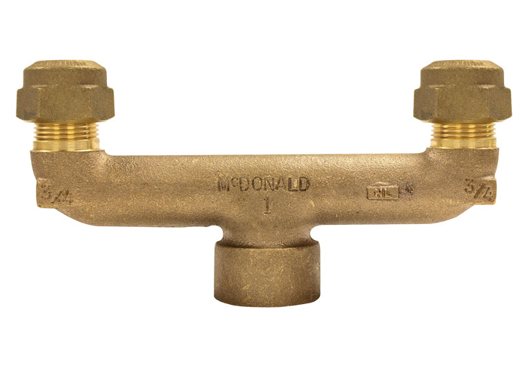 A.Y. McDonald 5127-413 708Tfq 1X3/4X6.5 Angle U-Branch Fnpt X Cts - Nl