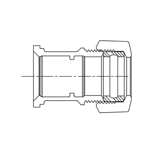 A.Y. McDonald 5149-492 720-4T4 Dp Endpiece - 1 Dp X 1 Cts - Nl