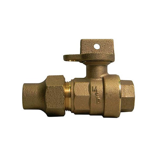 A.Y. McDonald 5139-483 76112Wk 3/4 Ball Curb L/Chk C903 X Fnpt - Nl