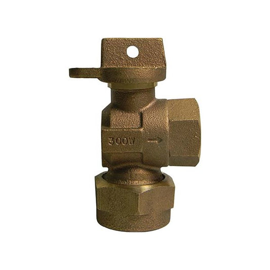 A.Y. McDonald 5142-478 74646Bq 3/4 Angle Ball Curb Sp Cts X Fnpt - Nl
