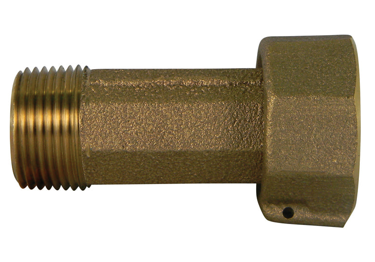 A.Y. McDonald 5125-000 74622Dklb 1X1X2.63 Mtr Cplg No Hole Meter X Mnpt-Nl