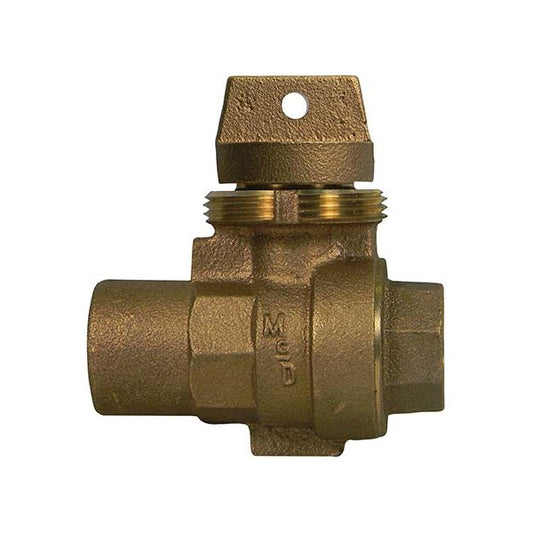 A.Y. McDonald 5142-337 76005 1 1/4 Minn S&D Ball Curb Fnptxfnpt-Nl