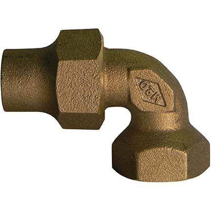 A.Y. McDonald 5121-025 74779 3/4X1 Quarter Bend Flare X Fnpt - Nl