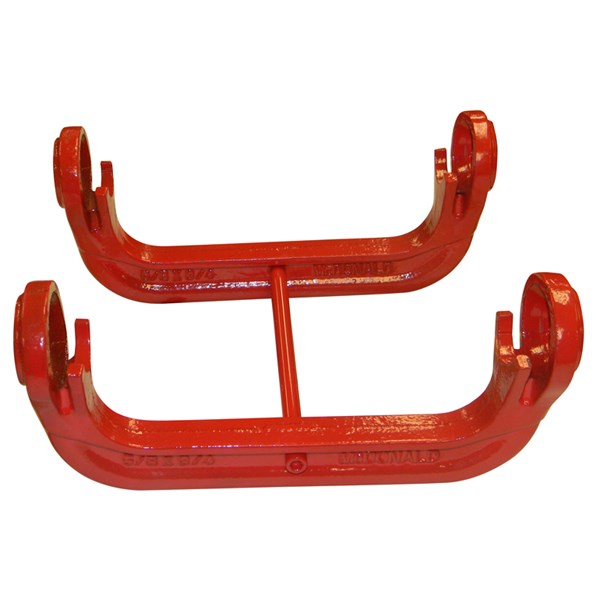 A.Y. McDonald 4138-191 14-2-2Tb Dual Yoke Assembly W/Tie Bar Red