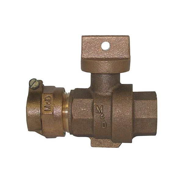 A.Y. McDonald 5131-252 76002-22 3/4 Stop&Drain Ball Curb Ctsxfnpt-Nl