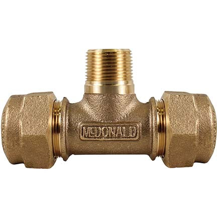 A.Y. McDonald 5183-350 74762Q 2 Tee Cts X Cts X Mnpt - Nl