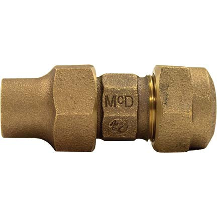 A.Y. McDonald 5183-376 74758Cq 3/4 Coupling Flare X Cts - Nl