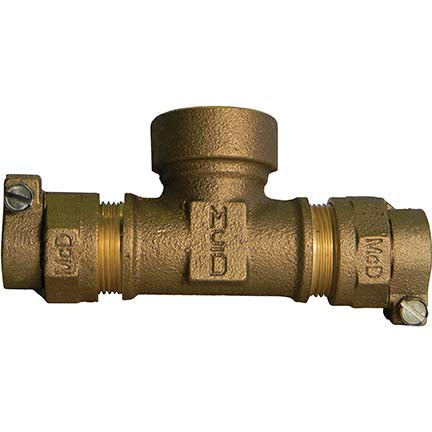 A.Y. McDonald 5120-445 74764-22 1 1/4 Tee Cts X Cts X Fnpt - Nl