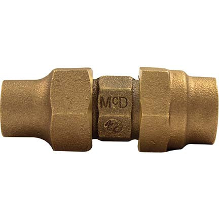 A.Y. McDonald 5182-481 74758Cg 3/4X1 Coupling Flare X Cts - Nl