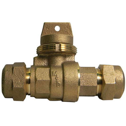 A.Y. McDonald 5142-364 76104Q 1 1/4 Minn Ball Curb Cts X Cts - Nl