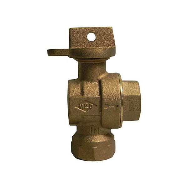 A.Y. McDonald 5149-426 74604Bf 2 Angle Ball Curb Fnpt X Fnpt - Nl