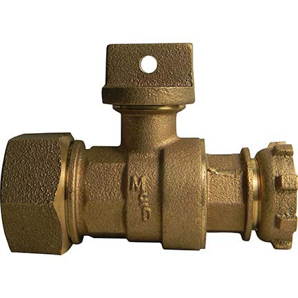 A.Y. McDonald 5149-034 76112Yt 3/4X3/4X02 Ball Valve L/Chk Cts X Yoke - Nl