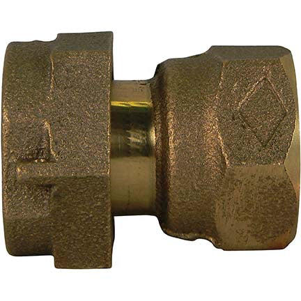 A.Y. McDonald 5125-004 74637 1X1 1/4 Meter Coupling Meter X Fnpt-Nl