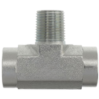 Brennan 5604-24-24-24-SS 24Fp-24Fp-24Mp Branch Tee STNLS