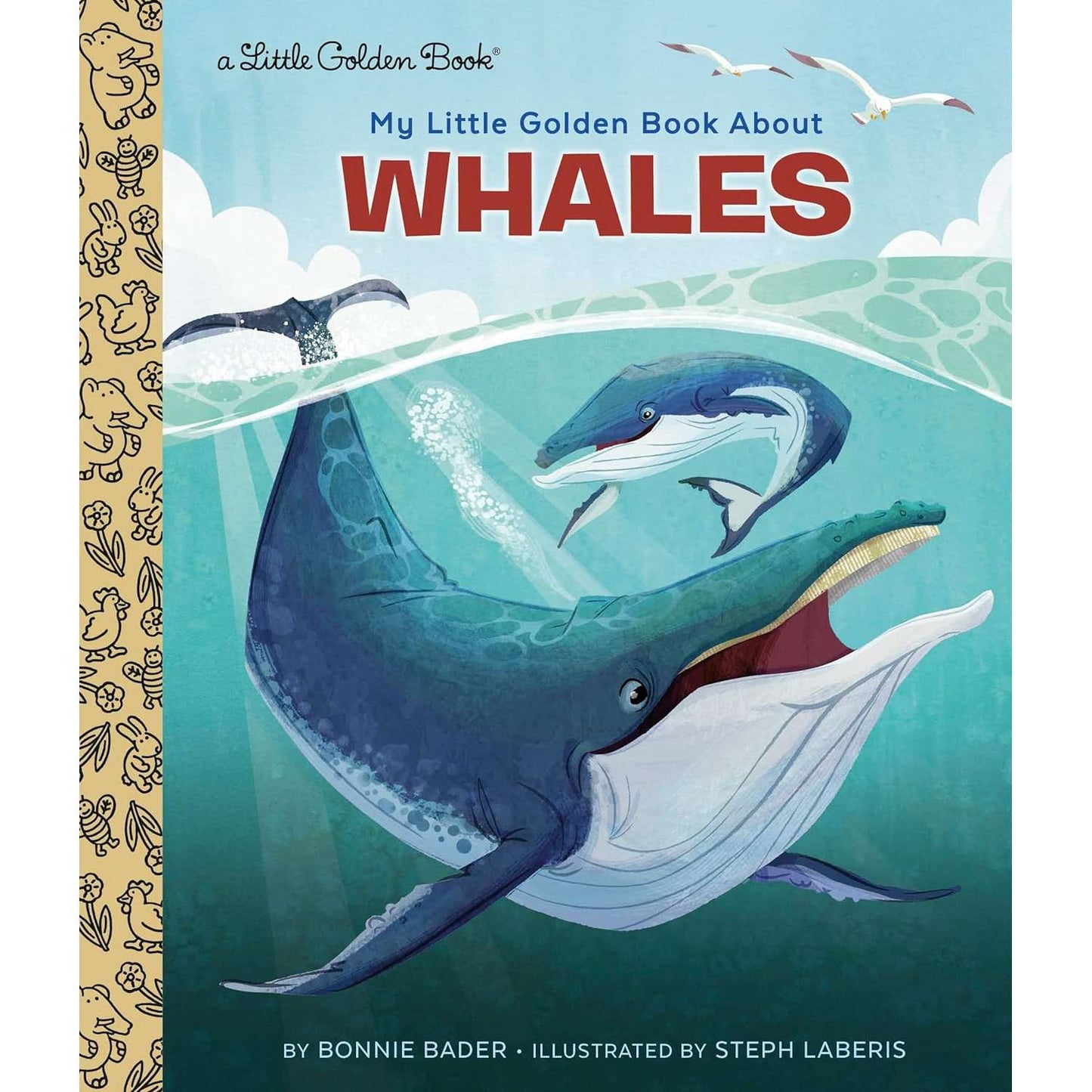 Paradise Clay PGN487 My Little Golden Book About Whales - Book