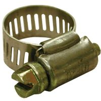 Jones Stephens G11012 1/2" - 1-1/4" Gear Clamp with 1/2" Band, All Stainless, Box of 10