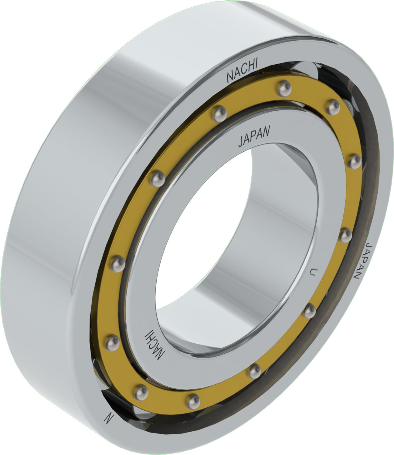 Nachi America N318MC3 N300 Series Cylindrical Roller Bearing, N318Mc3Bnlz