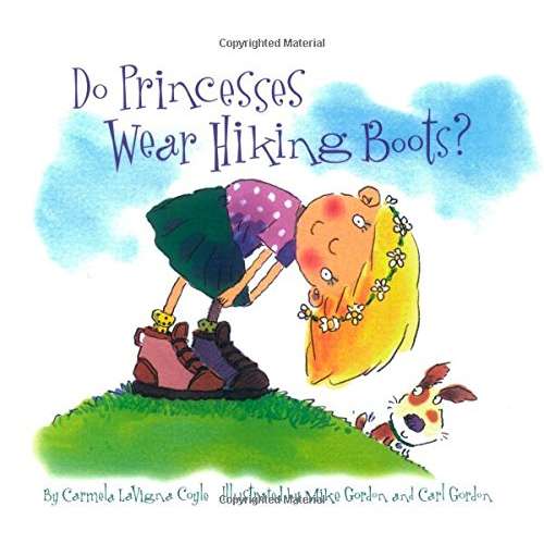 Paradise Clay NBN028 Do Princesses Wear Hiking Boots? - Book