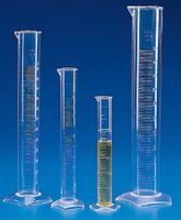 Globe Scientific 601572 Graduated Cylinder PMP (TPX) Molded Graduations 50mL