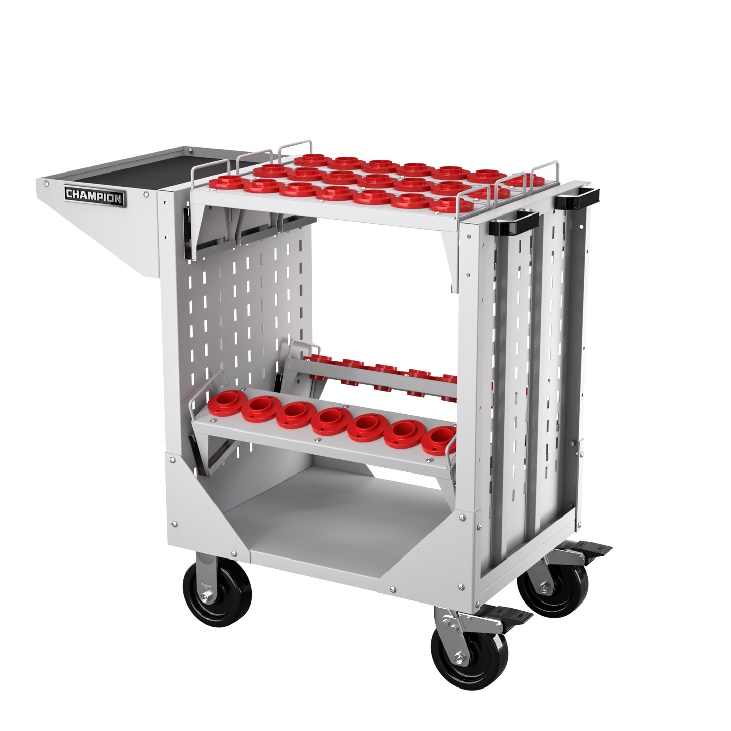 Champion Tool Storage NCTC40-LG CNC Transport Cart NCTC40 | 40"W x 36-3/4"H x 20-1/4"D, Light Gray