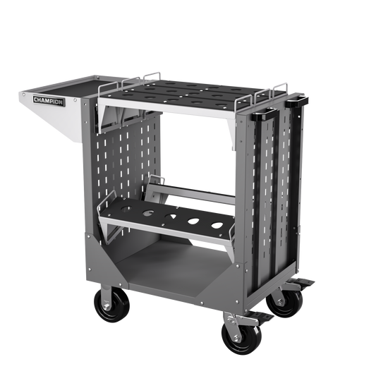 Champion Tool Storage NCTCC6-DG CNC Transport Cart NCTCC6 | 40"W x 36-3/4"H x 20-1/4"D, Dark Gray