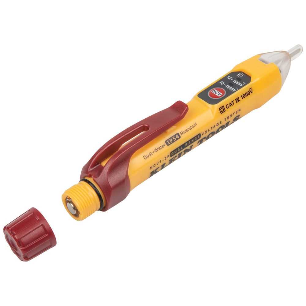 Klein Tools NCVT2P Dual Range Non-Contact Voltage Tester 12 - 1000V AC