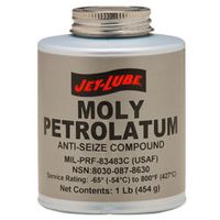 JET-LUBE 65005 1Lb Plug Top Can Marinemoly Moly Taste