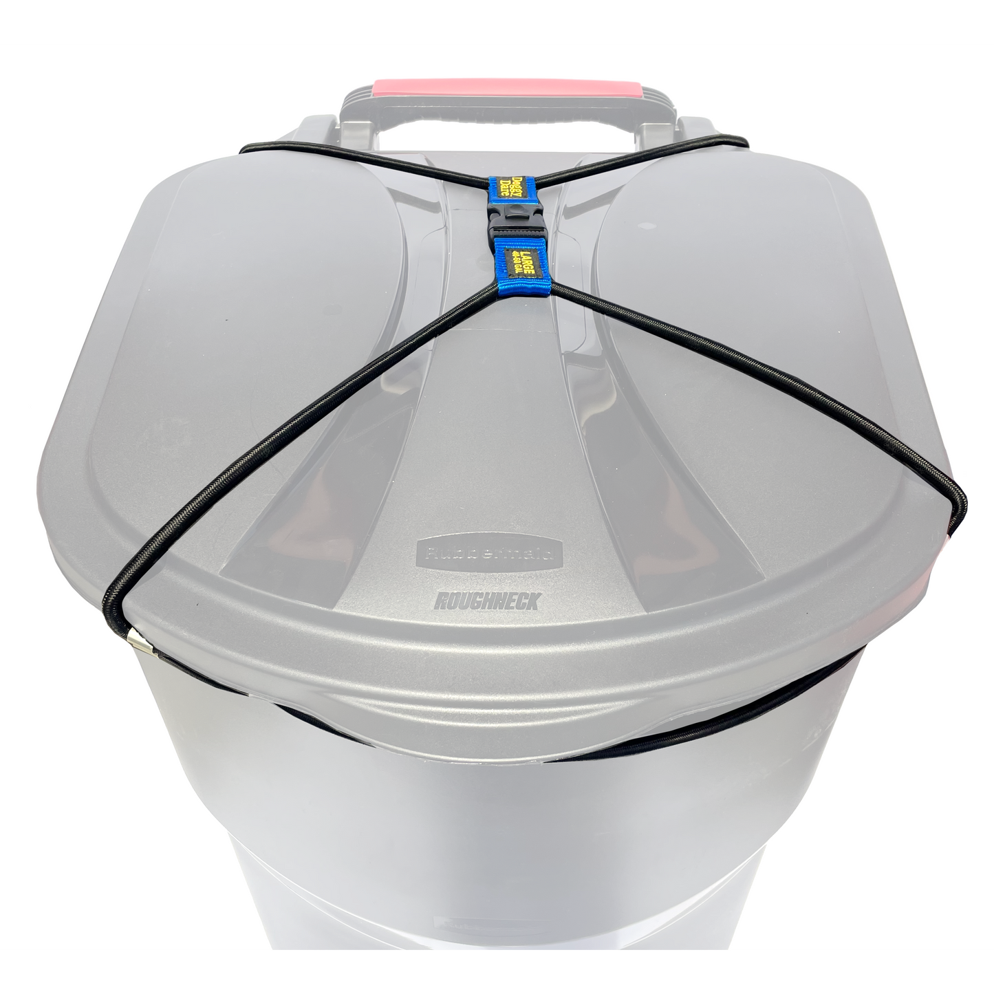Paradise Clay PSH003 Doggy Dare TRASH CAN LOCK fits 80-95 Gallon Can (XTRA LARGE)