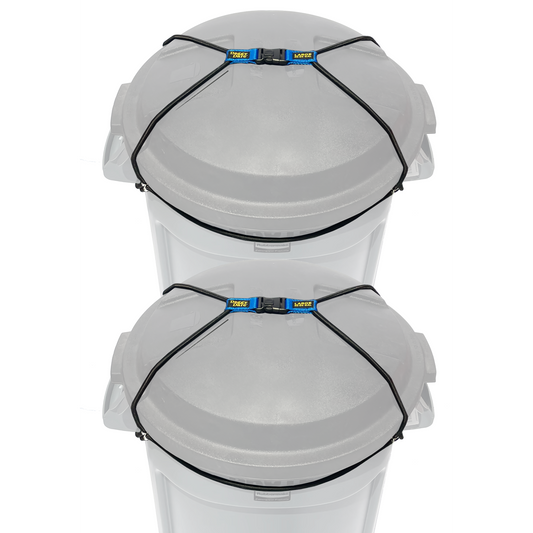 Paradise Clay PSH202 (2-PACK) Doggy Dare TRASH CAN LOCK fits 40-60 Gallon Cans (LARGE)