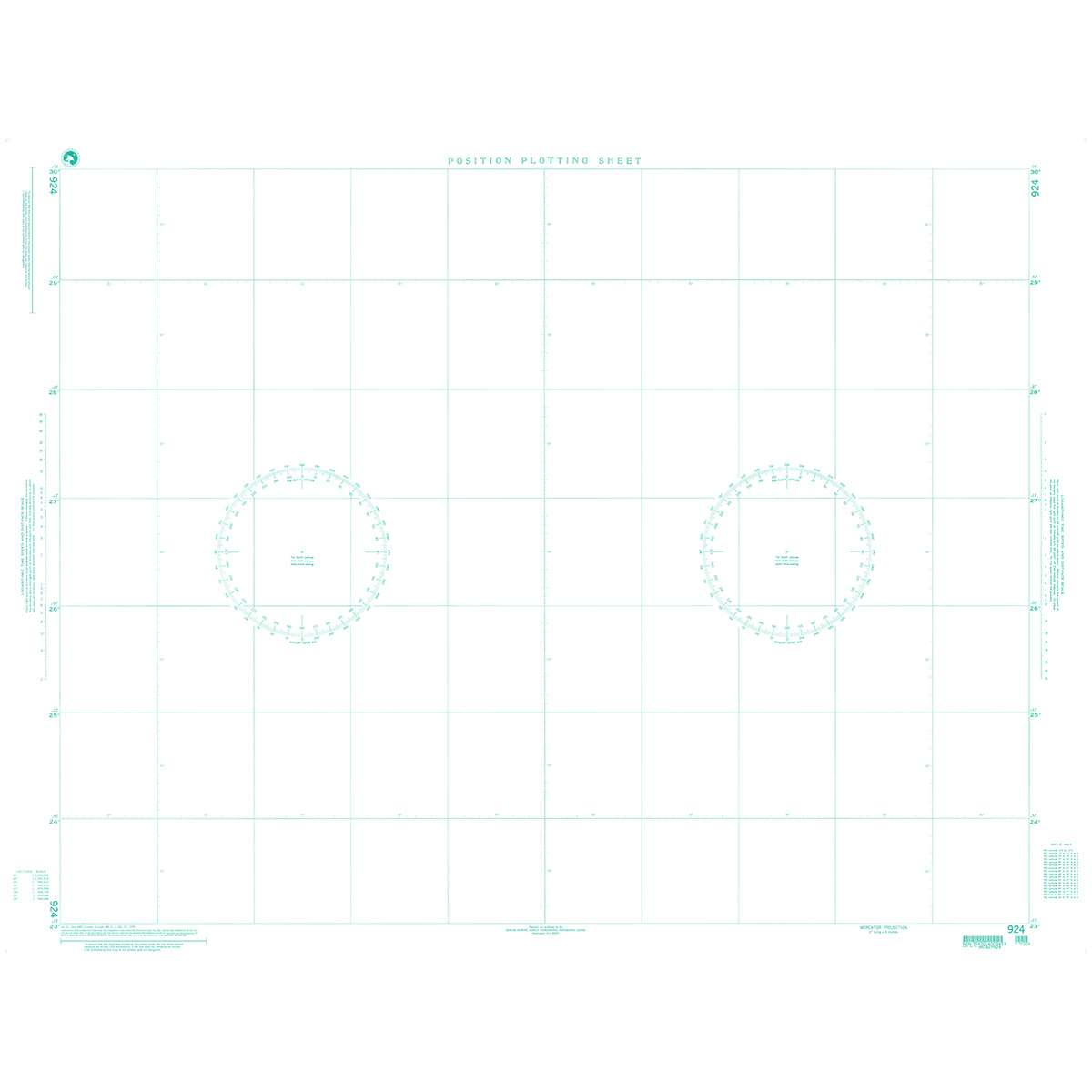 Paradise Clay NGA_924 NGA Chart Plotting Chart