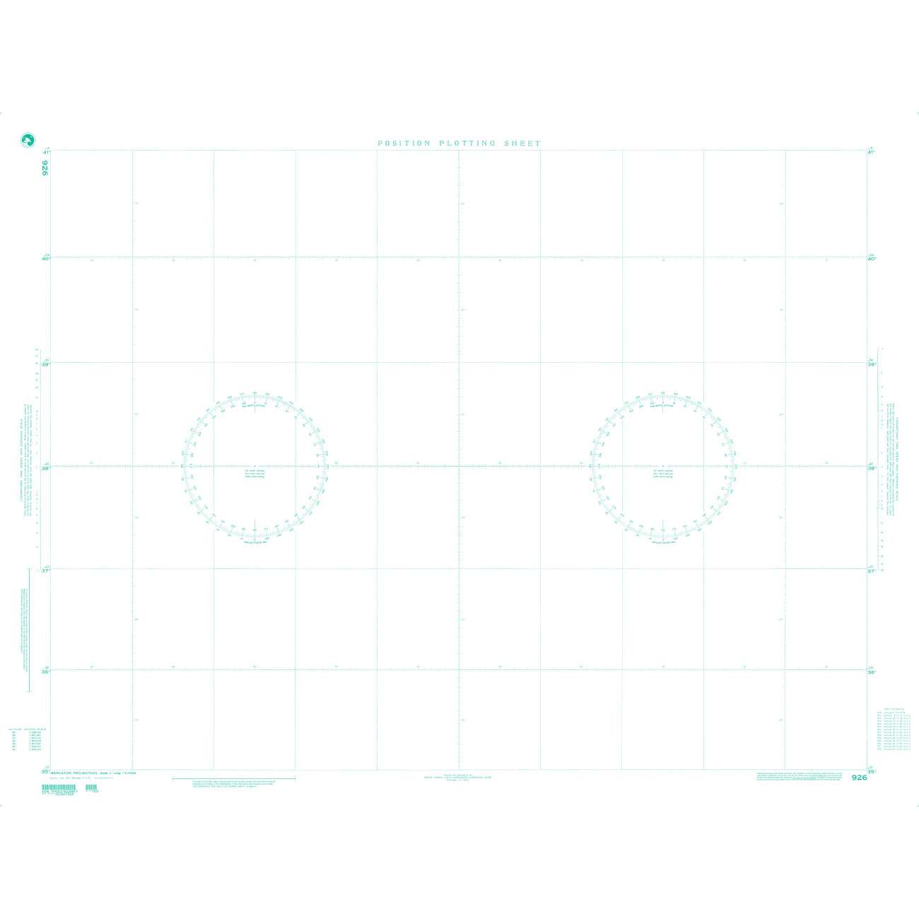 Paradise Clay NGA_926 NGA Plotting Chart 926