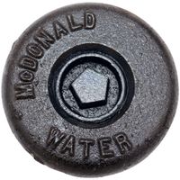 A.Y. McDonald 4511-004 5607Lrps 4 Arch Curb Box Pentagon Swr Lid L/Rod 1 Upper Sm Base