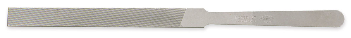Nicholson 02373NN 5-1/4" Double Cut Thin Rectangular Tungsten Point File - Boxed
