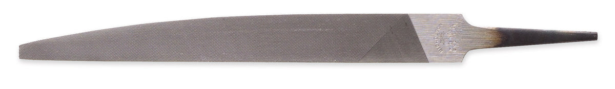 Nicholson 06711N 4" Knife Double/Single Cut Bastard File with Safe Back