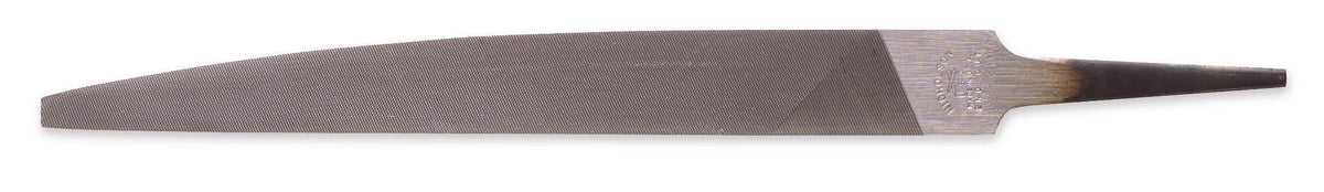 Nicholson 07054N 10" Knife Double/Single Cut Smooth File with Safe Back