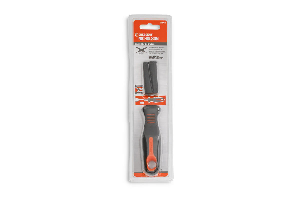 Nicholson 21474H 4-1/2" Ergonomic File Handle with Inserts