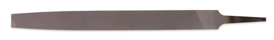 Nicholson 21748HNN 8" Flat Double Cut Bastard File with Ergonomic Handle - Carded