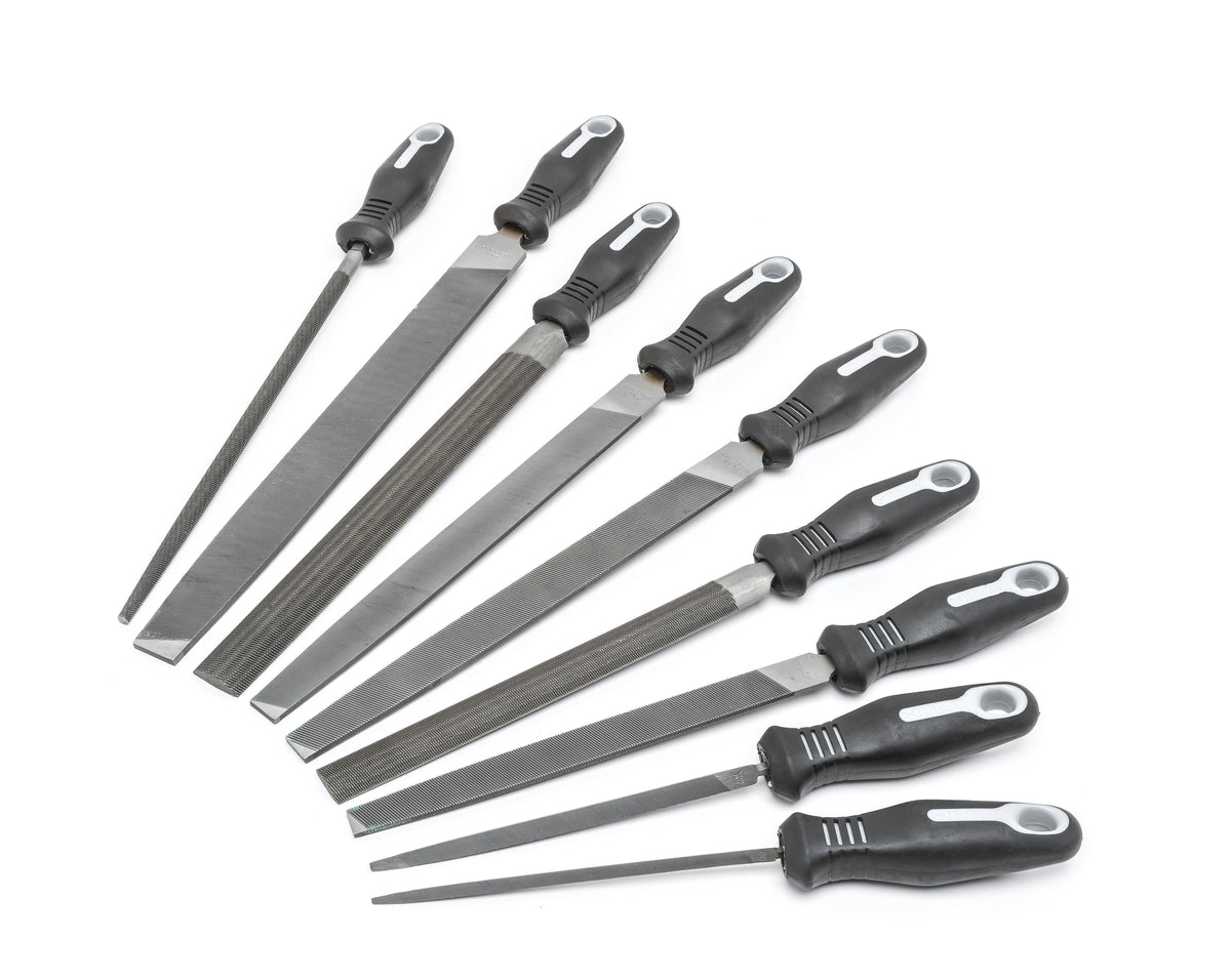 Nicholson 22030HNNN 9 Piece 6", 8", 10" & 12" Maintenance File Set with Ergonomic Handles