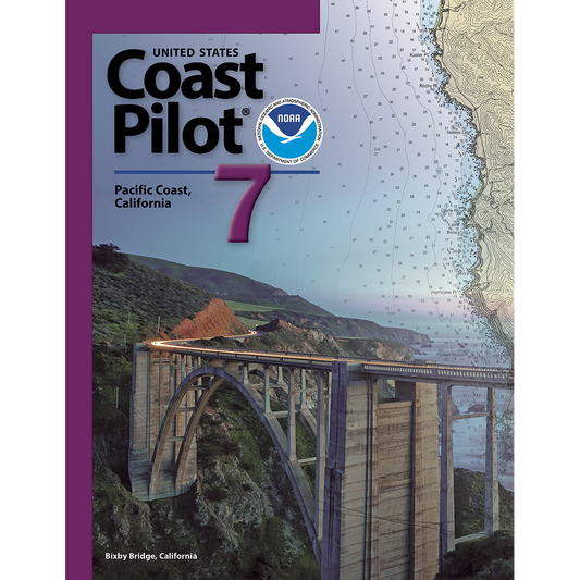Paradise Clay IHP_CP7 NOAA Coast Pilot 7: Pacific Coast: California (CURRENT EDITION) - Book
