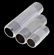 Everflow NPCH1220  1/2" x 2"  Chrome Plated Brass Nipple