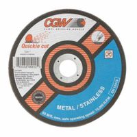 CGW ABRASIVES 45007 6"X.045X7/8" T27 Za60-S-Bf Quickie C.O. Whl