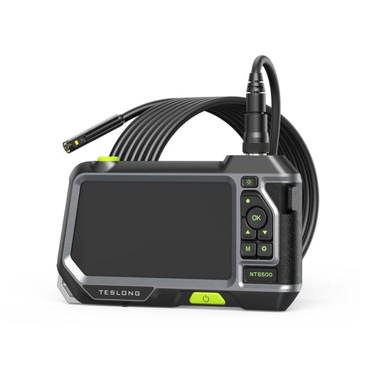 Teslong TSNTS500D55DL1 NTS500 Pro Dual-Lens Inspection Camera with 5-inch HD Screen