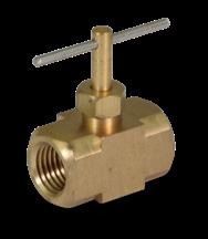 Everflow NV59-14-NL  1/4 FIP COMP X 1/4 FIP STRAIGHT NEEDLE VALVE LEAD FREE