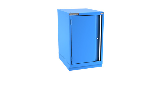 Champion Tool Storage NW1500-FDIL-FTB-BB 1-Door Standard Depth Modular Cabinet NW1500 | 22-3/16"W x 35-7/8"H x 28-1/2"D, Bright Blue