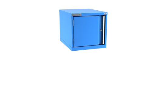 Champion Tool Storage NW900-FDIL-BB 1-Door Standard Depth Modular Cabinet NW900 | 22-3/16"W x 21-5/8"H x 28-1/2"D, Bright Blue