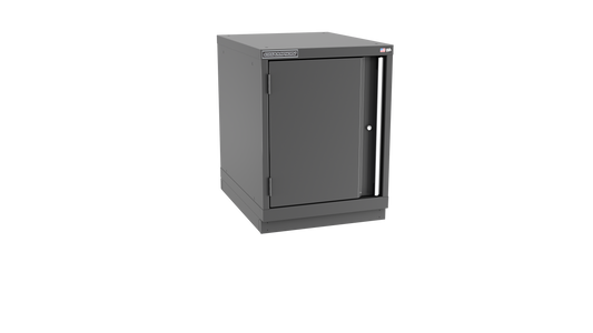 Champion Tool Storage NWS1200-FDIL-FTB-DG 1-Door Shallow Depth Modular Cabinet NWS1200 | 22-3/16"W x 29-7/8"H x 22-1/2"D, Dark Gray