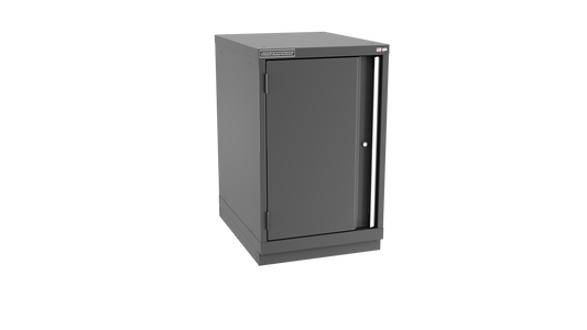 Champion Tool Storage NWS1500-FDIL-FTB-DG 1-Door Shallow Depth Modular Cabinet NWS1500 | 22-3/16"W x 35-7/8"H x 22-1/2"D, Dark Gray