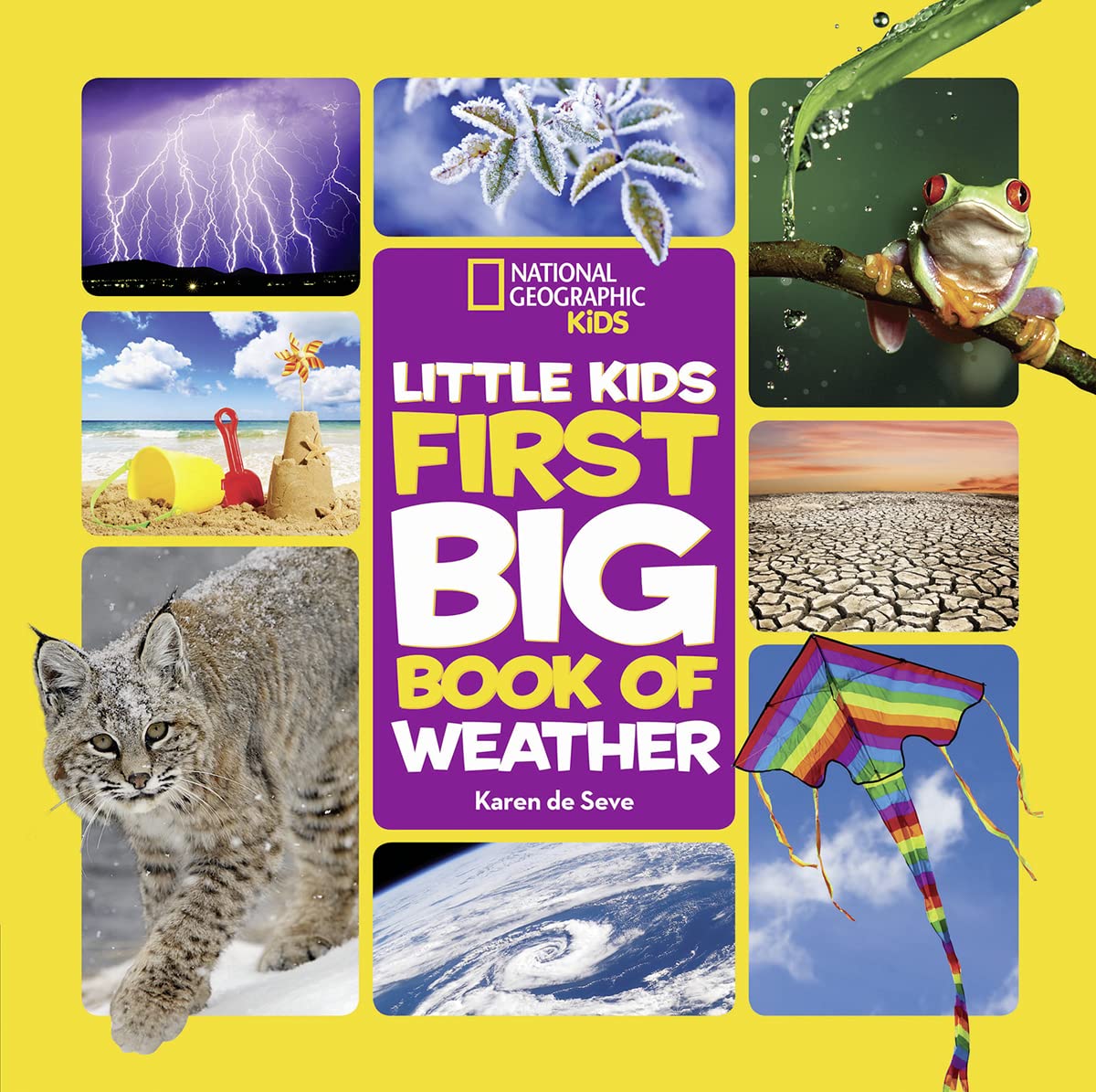 Paradise Clay PGN479 National Geographic Little Kids First Big Book of Weather - Book
